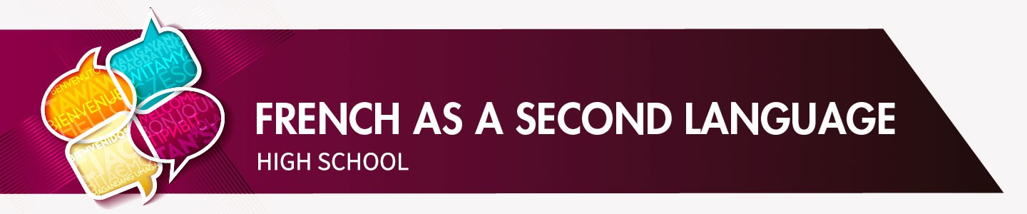 French as second language - high school